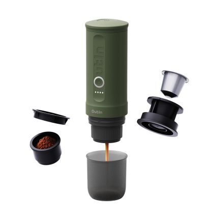 OutIn Nano Portable Espresso Forest Green